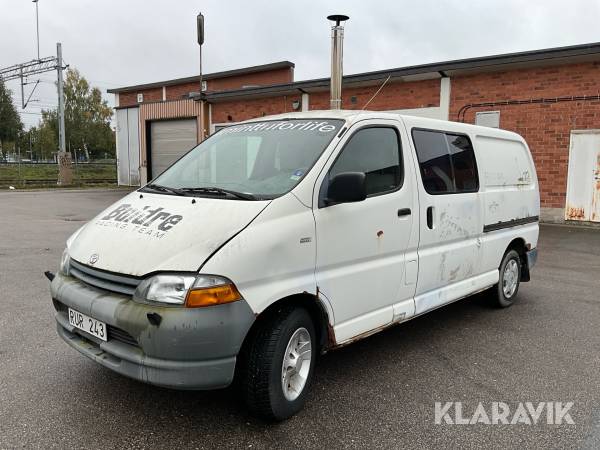 Vedeldad Bastubil Toyota HIACE VAN TD/Automat