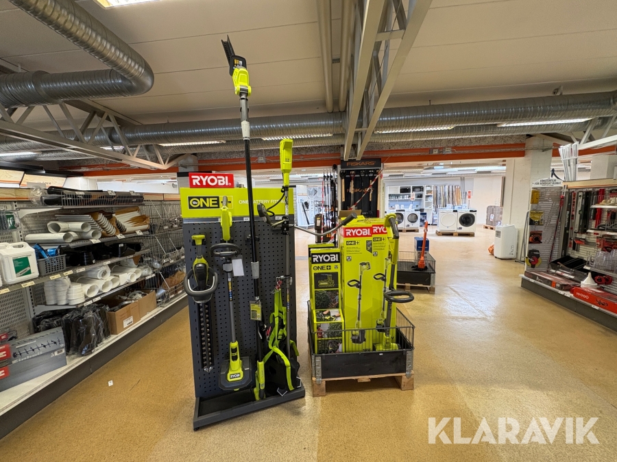 Batteridrivna trädgårdsredskap RYOBI