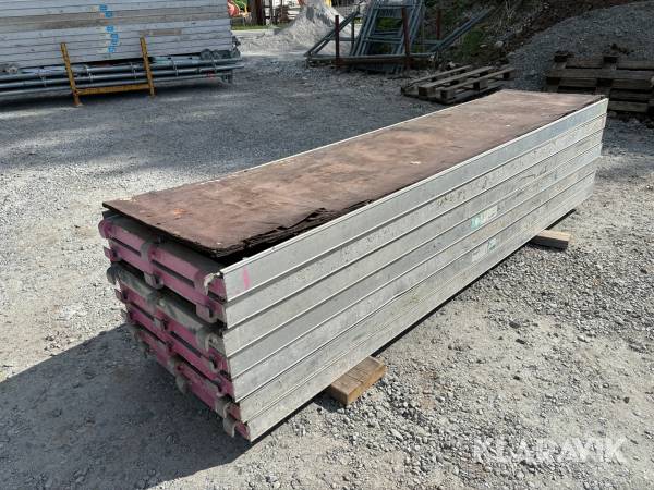 Aluminium Plattformar till Monzon/Altrad 7 st