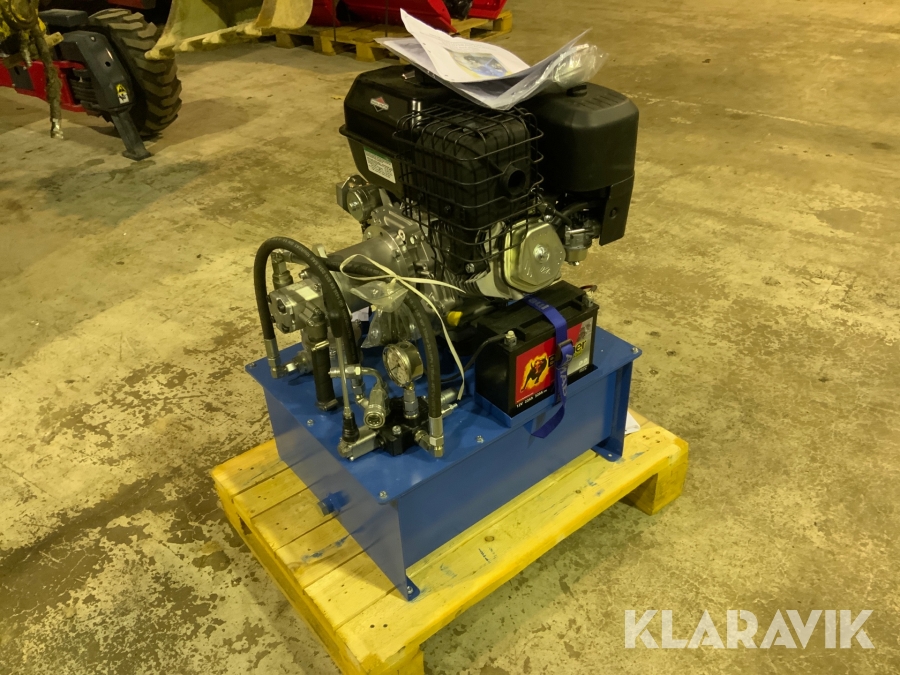 Bensindrivet Hydraulaggregat () Bensindrivet Hydraulaggregat