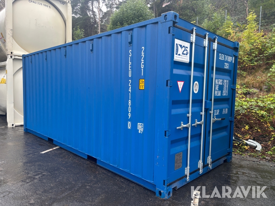 Container 20 fot - 2025 årsmodell