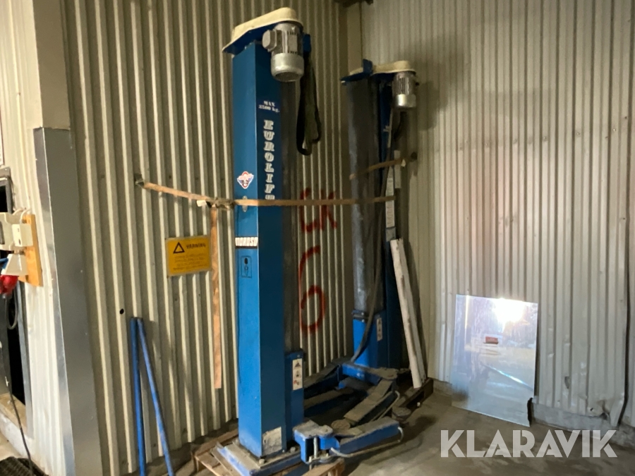 Tvåpelarlyft Zavagli santi Z52