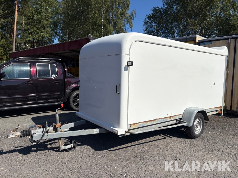 Släpkärra med kåpa Trailergruppen CE 1000 3