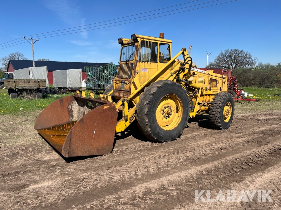 Hjullastare/Baklastare Volvo BM LM 840, Hässleholm, Klaravik