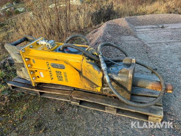 Hydraulhammare S60 Volvo HB18 Low noise