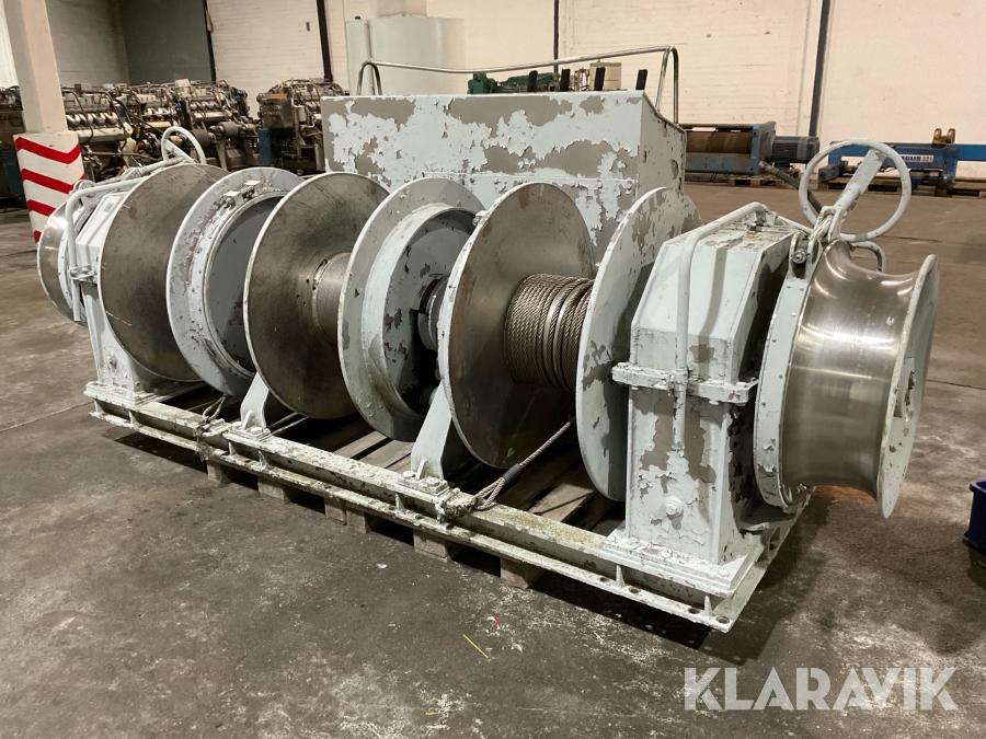 Hydrauliskt vajerspel Steen LWMA 125 Rostfri