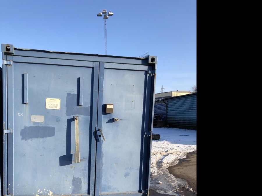 20 fots Container Isolerad