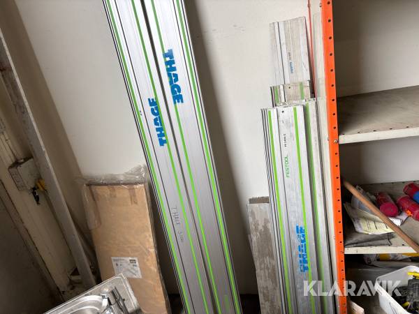 Styrskenor Festool - 17 st