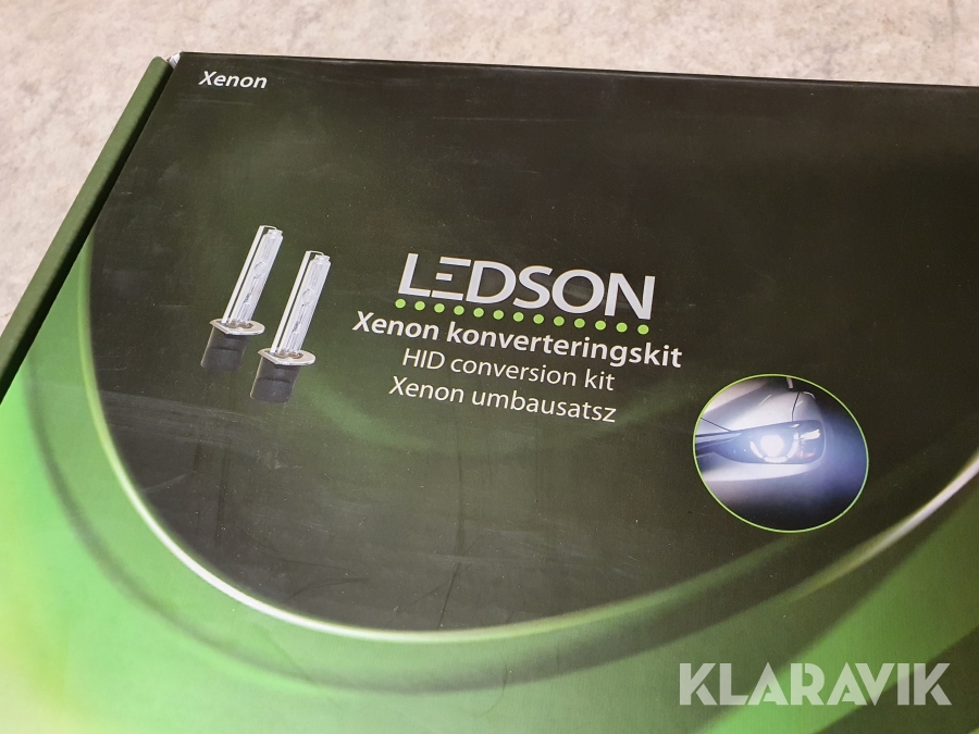 Xenonkit Ledson H7 55W, Karlstad, Klaravik auktioner