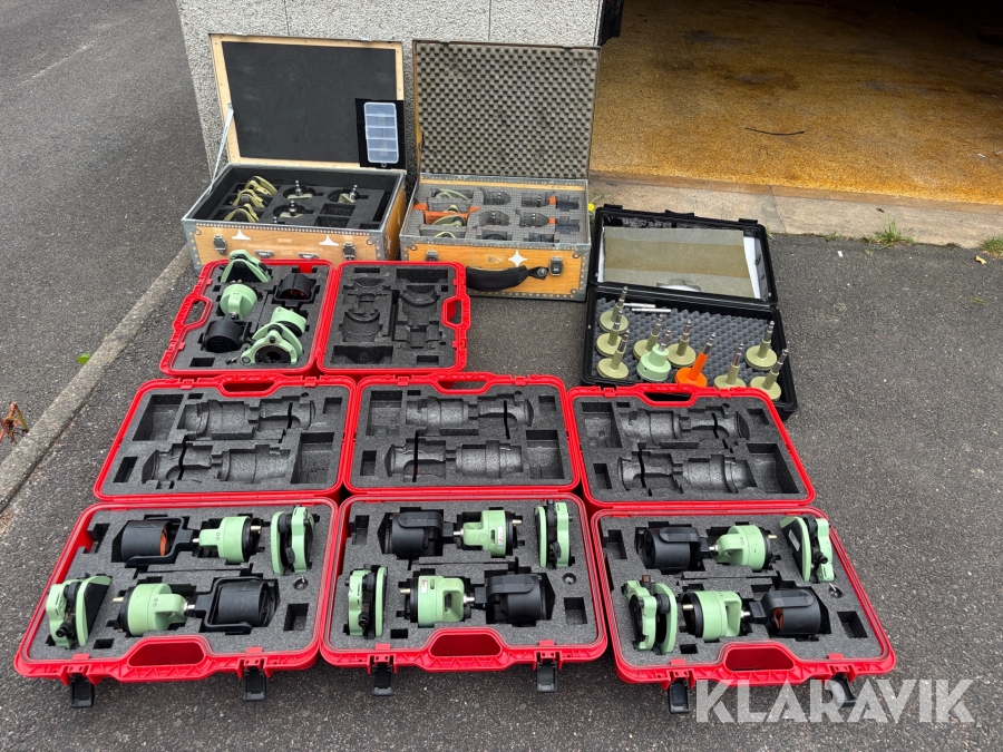 Tvångscentreringar plus stativ