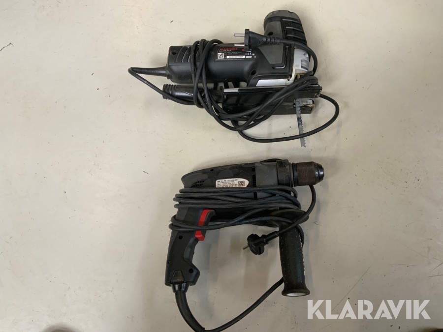 Sticksåg och borrmaskin Wurth