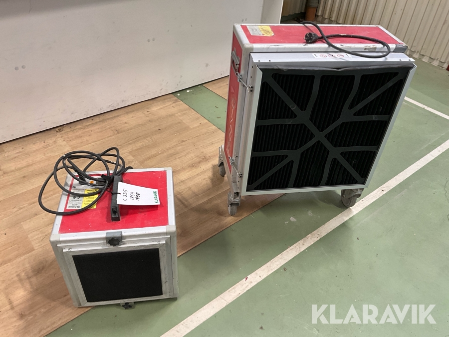 Luftrenare 2st Pullman Ermator A700, A1700