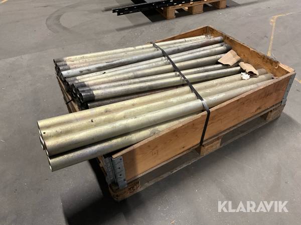 Metallrör 30st