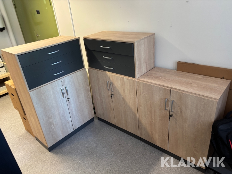 Skåp 3 st