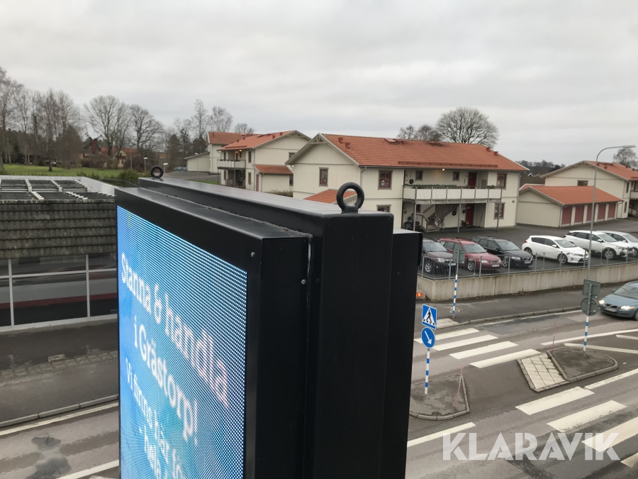 Ledskärm Lamps inkl fundament