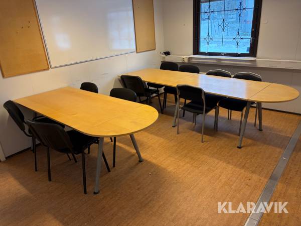 Bord och stolar till personalrum