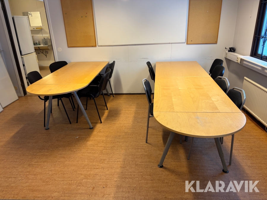 Bord och stolar till personalrum