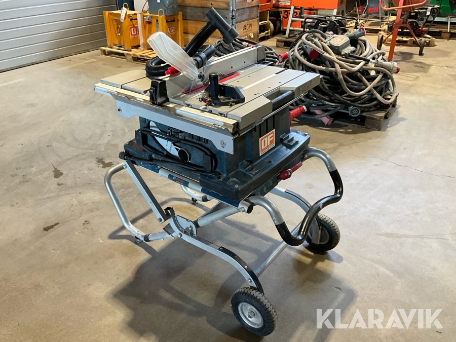 Klyvsåg Bosch GTS 10 XC med stativ