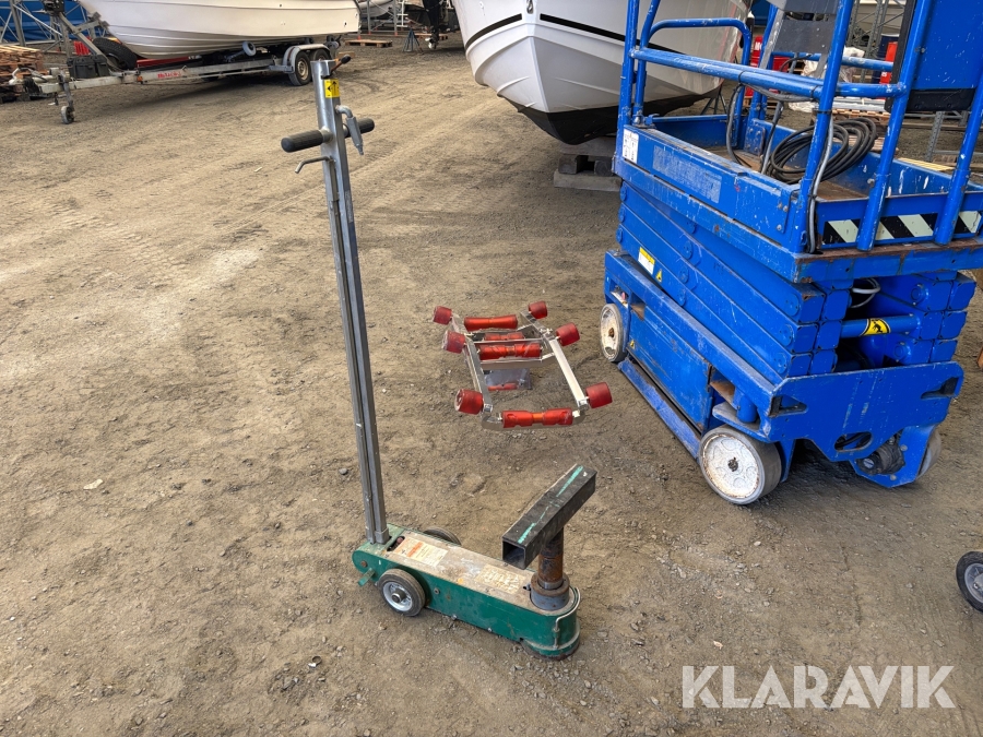 Domkraft Compac AV20-3 tryckluftsdriven