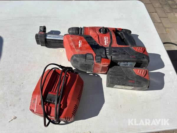 Slagborrmaskin Hilti TE 6-A36 inkl 2 batterier + laddare