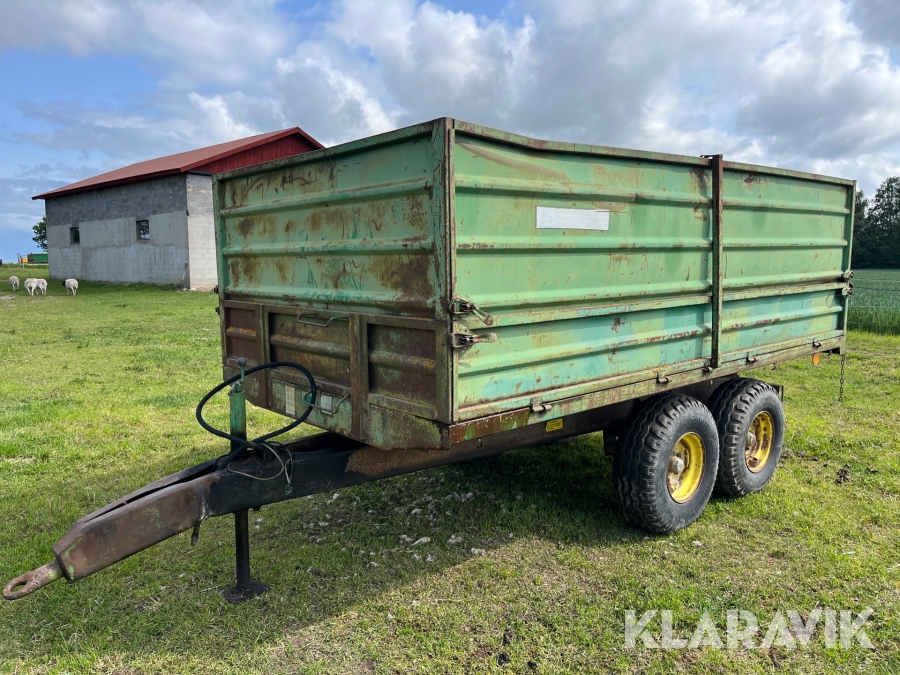Spannmålsvagn med tipp Bredöls 8ST