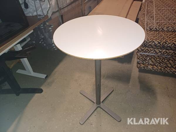 Ståbord med rund skiva
