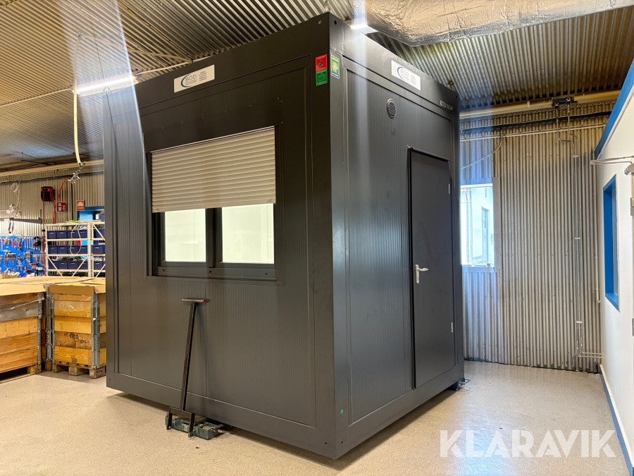 Kontorsmodul i stål Containex BP10 10 fot