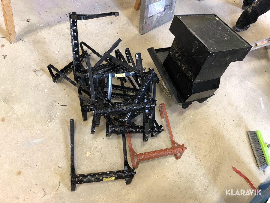 Imkanal huv + ca 33 st taksteg för betongpanna