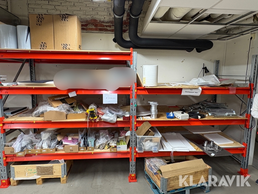 Parti med reservdelar