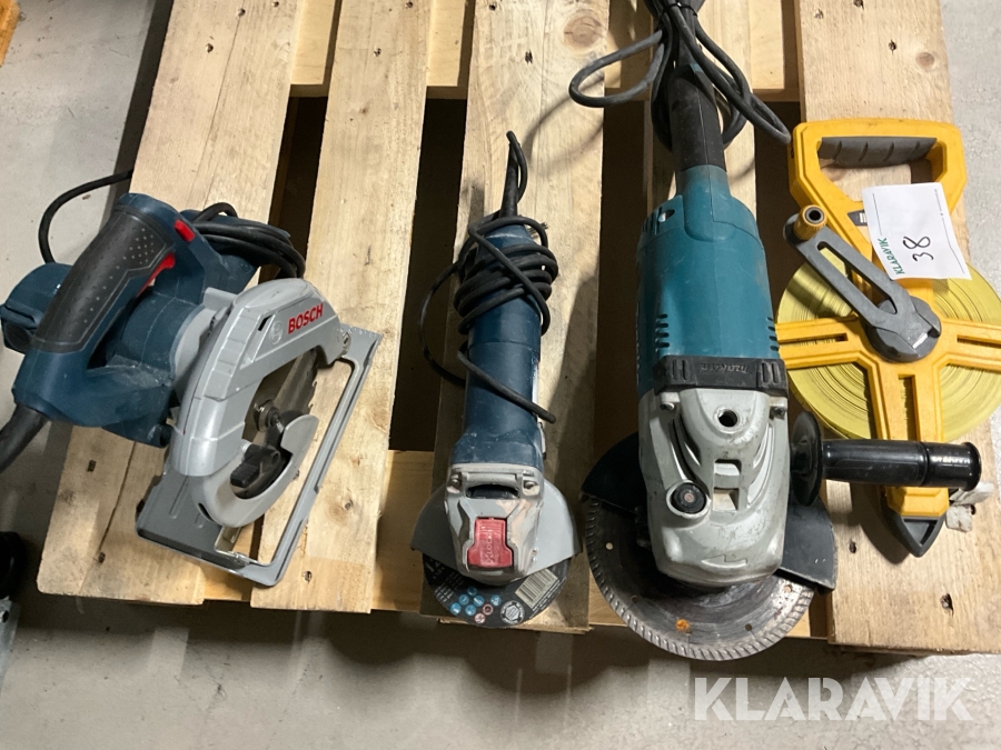Handmaskiner Makita Och Bosch