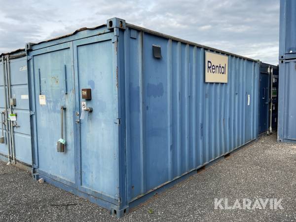 Isolerad 20 fots container