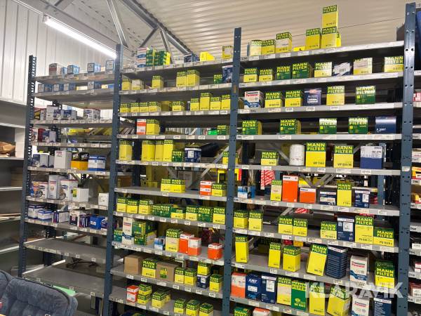 Stort parti oljefilter och bränslefilter MANN Mahle och Bosch