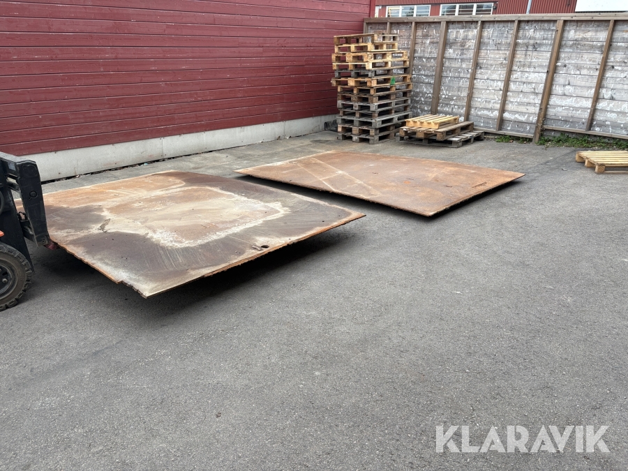 Körplåtar 10 mm 2st