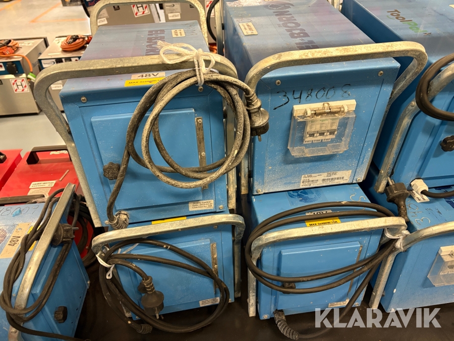 Belysningstransformator El-Björn BT348P 3st med 100 m sladd