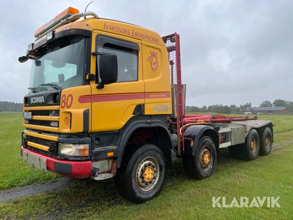 Lastväxlare Scania C124 420 8x8