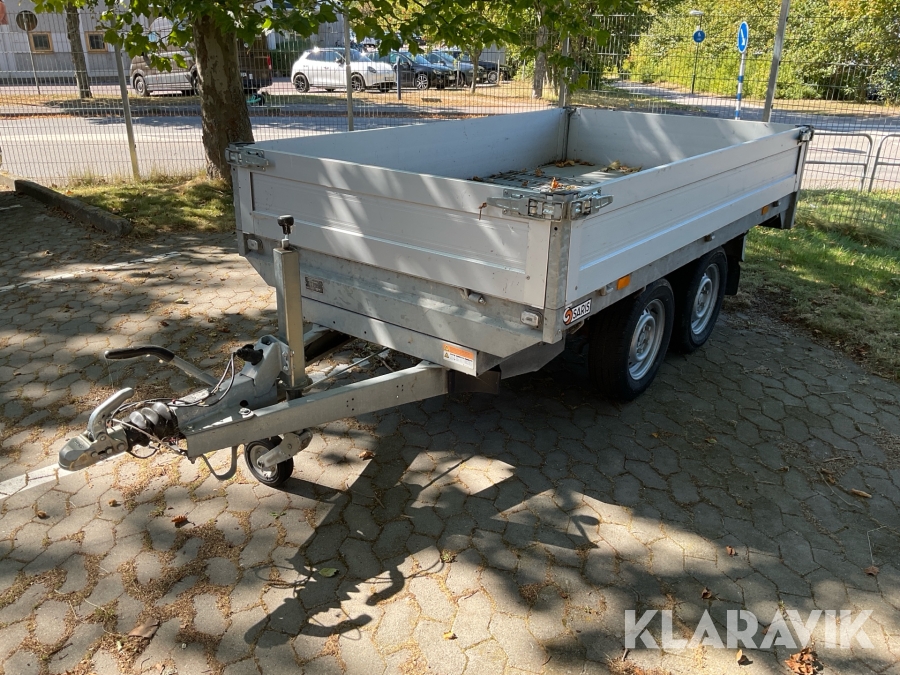 Tippsläp Saris 2-axl