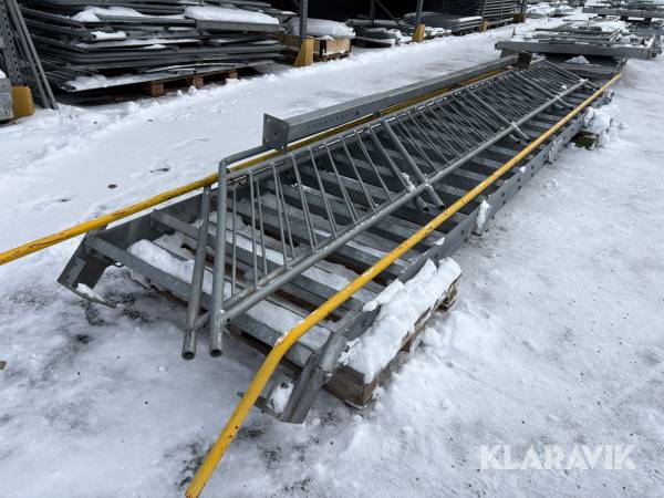 Brand/Evakueringstrappa Eurostair Rak 1 st