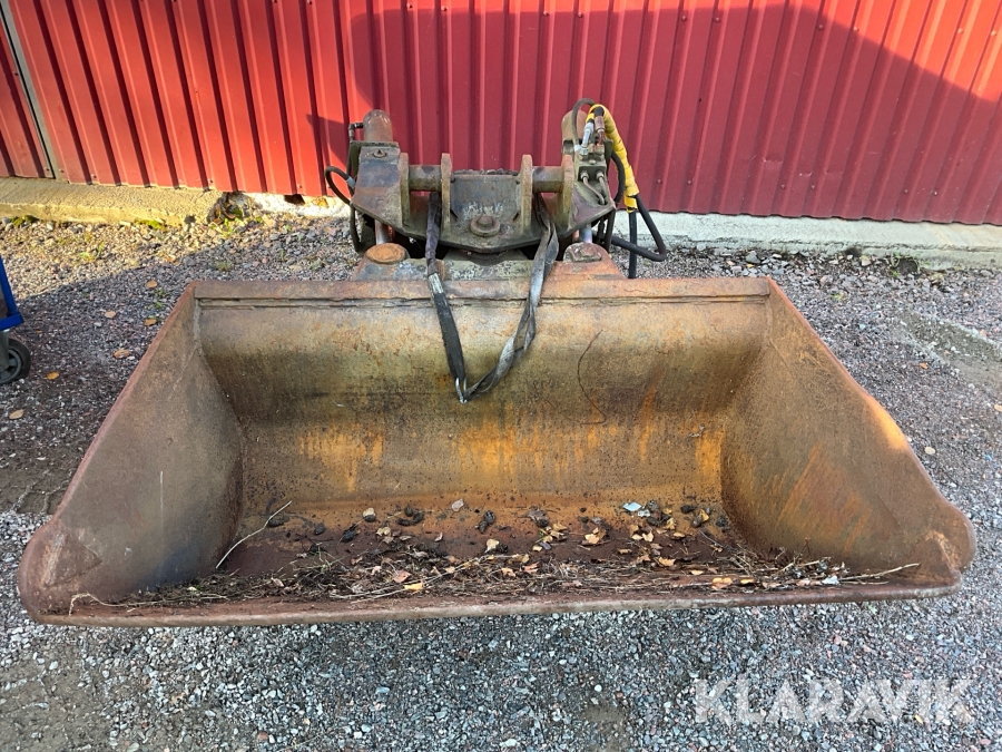Hydraulisk planerskopa 750L 160cm