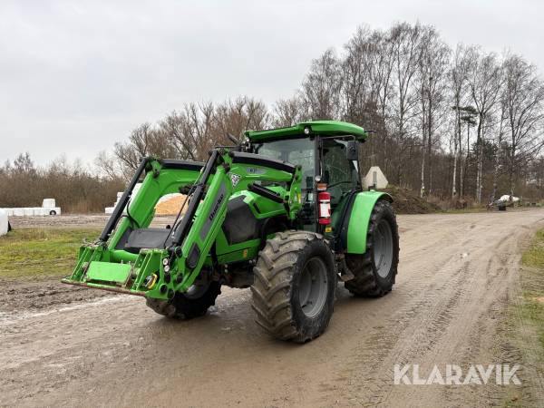 Traktor Deutz-Fahr 5090.4G med Frontlastare