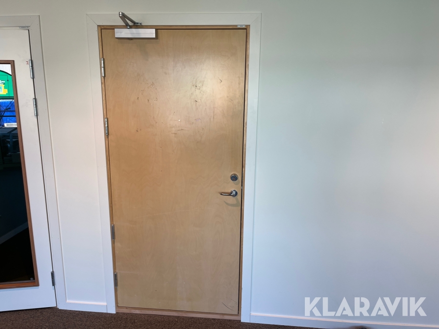 Innerdörr Nordic 99x20,6m brandklass EI60 vänsterhängd