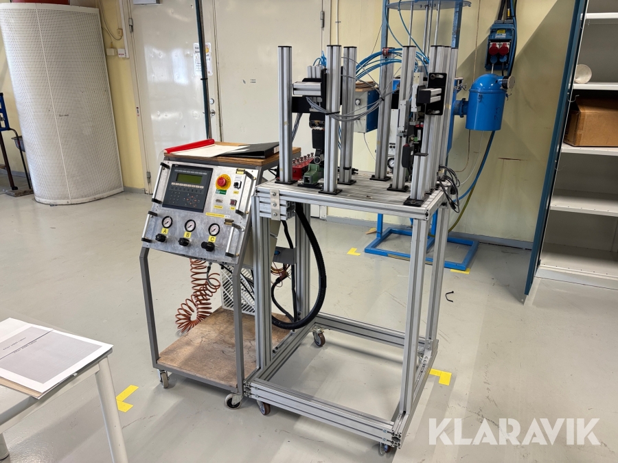 Testrigg Unitron 223 låsprovare. Med styrskåp