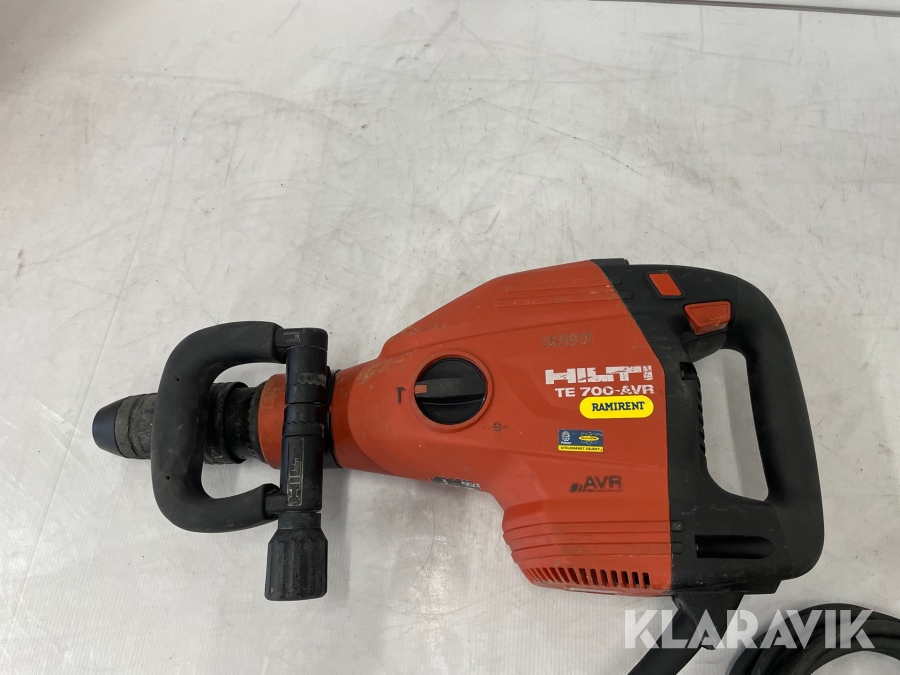 Mejselhammare Hilti TE700-AVR, Svalöv, Klaravik auktioner