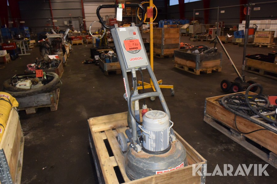 Golvslipmaskin HTC Greyline 550 el 400 volt