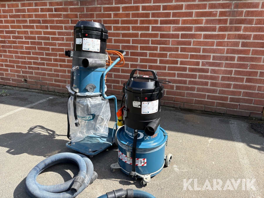 Stoftavskiljare Dustcontrol DC 2900 / DC 1800 2 st