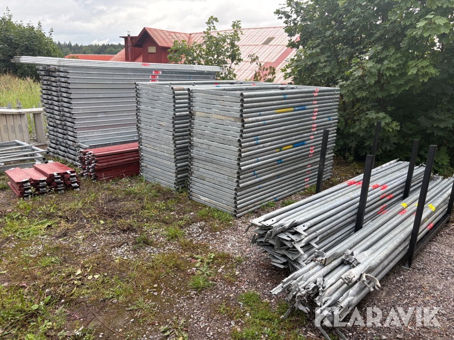 Byggställning ca 354m² - Ram Stål Altrad