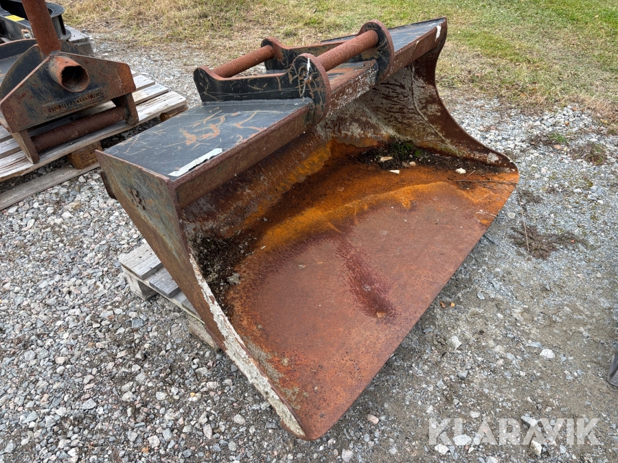 Planeringsskopa SE 1,4 m med S45 fäste