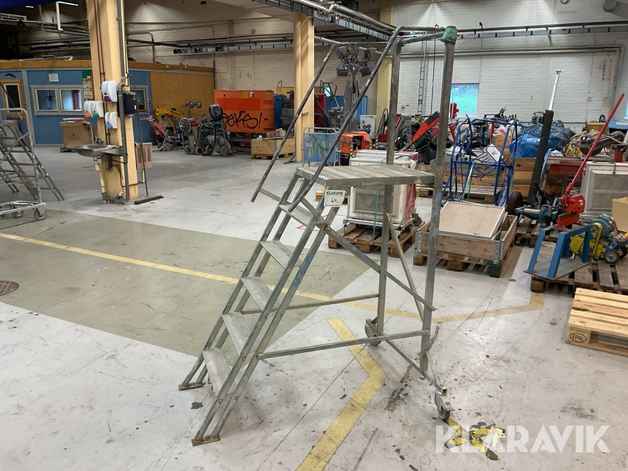 Plattformsstege Skeppshult med räcke