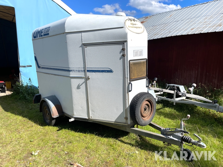 Hästvagn Bygdsiljum Brunte Lyx