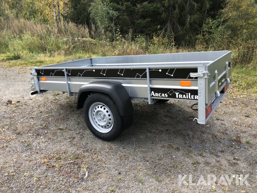 Personbilssläp Arcas 250 med tipp