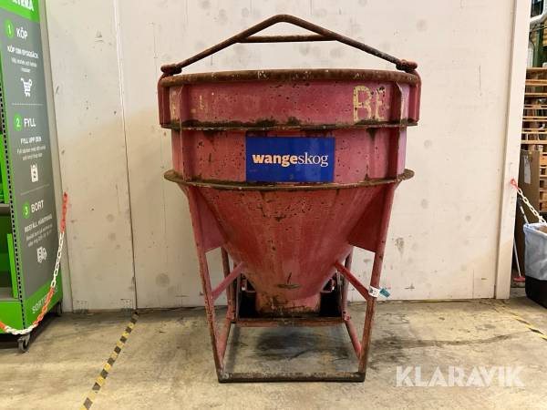 Valv bask / betongbasker